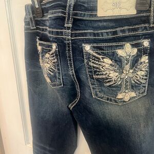 Miss Me Dark Blue Skinny Jeans